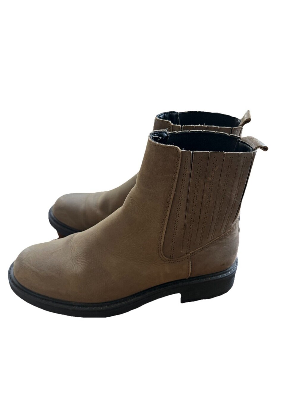 Clarks Orinoco 2 Boots Womens 7.5 M Casual Ankle Boot 26161647 Taupe Leather - Picture 5 of 9